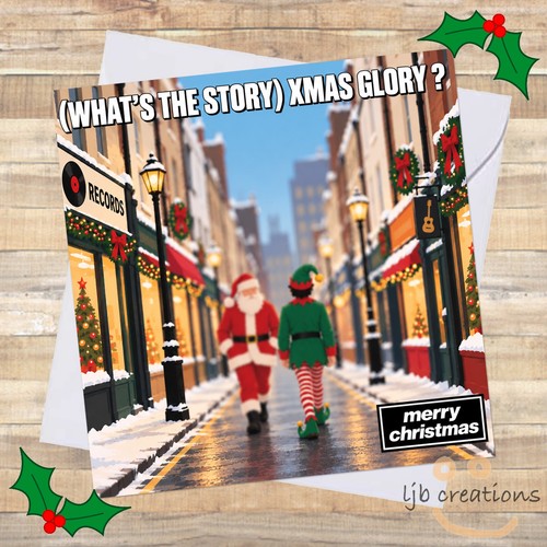 Oasis christmas card - card,