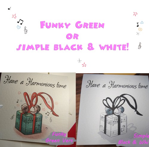 Fun music parcel themed - parcel,
