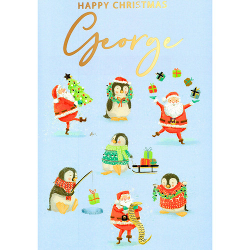 Personalised george singing - george,