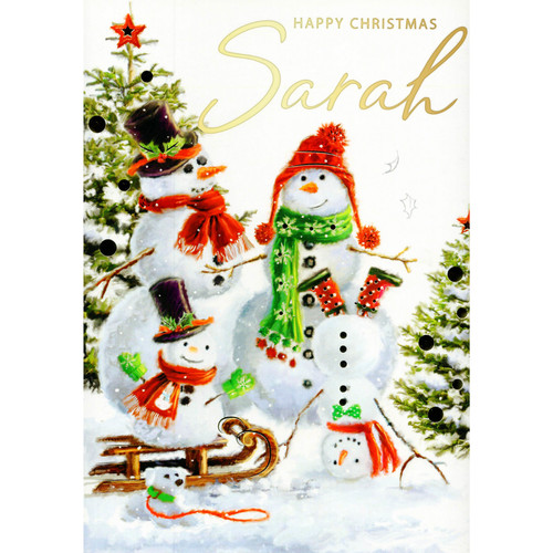 Personalised sarah singing - personalised,