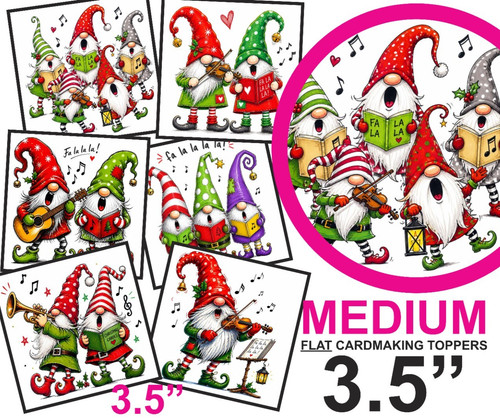 Christmas musical gnome - christmas,