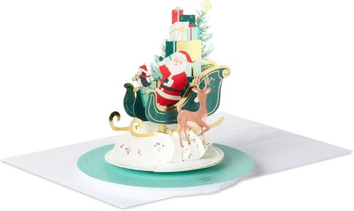 Santa sleigh music - music, motion