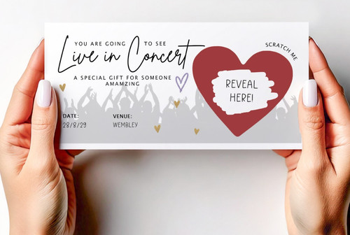 Christmas concert ticket - concert,