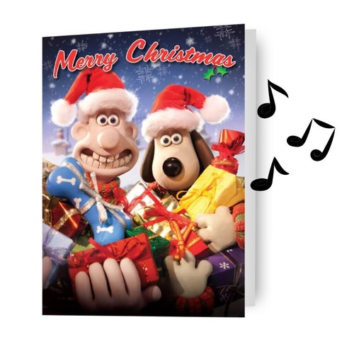 Christmas card wallace and - card,