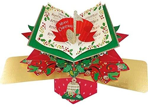 Christmas pop greeting card - christmas,