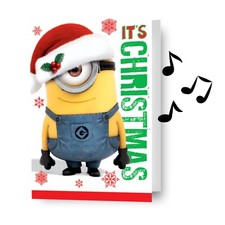 Christmas Card Minions Musical