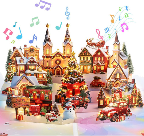 Christmas cards pop up - pop,