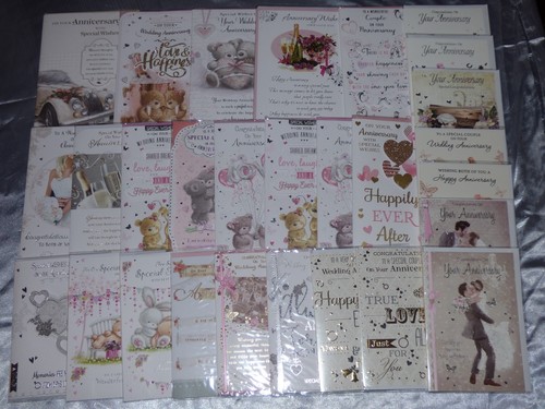 Wedding anniversary card - anniversary, on