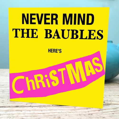 Punk fan christmas card 148cm - punk,