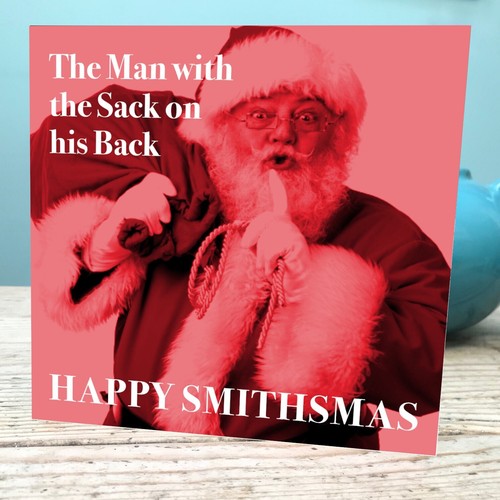 The smiths fan christmas - christmas, card