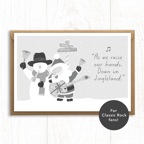 Funny christmas card for - funny,