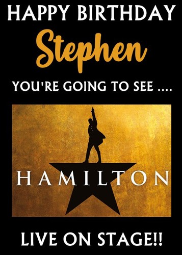 You going see hamilton - to,