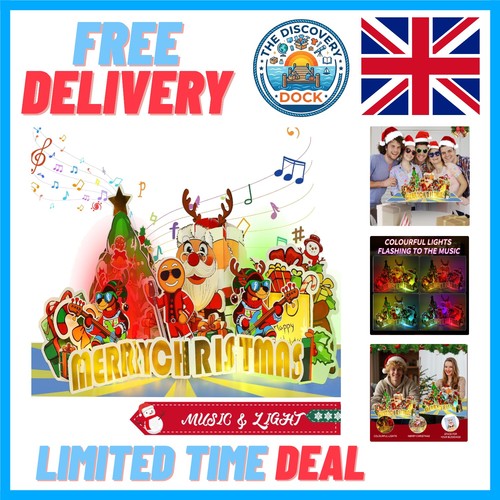 Musical pop santa - musical, pop-up