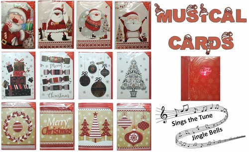 Musical christmas cards light - christmas,