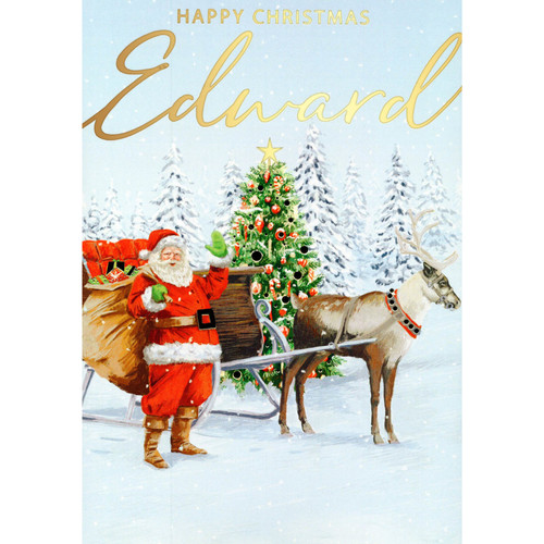 Personalised edward singing - personalised,