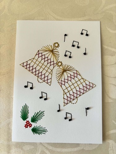 Card bells christmas - christmas, musical