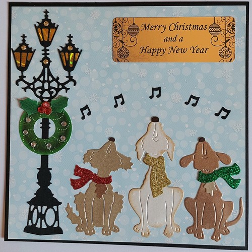Christmas card topper - christmas,