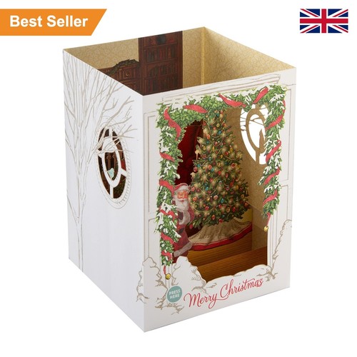 Christmas card pop - 3d, pop-up