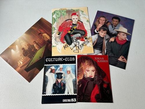 Culture club christmas cards - club,