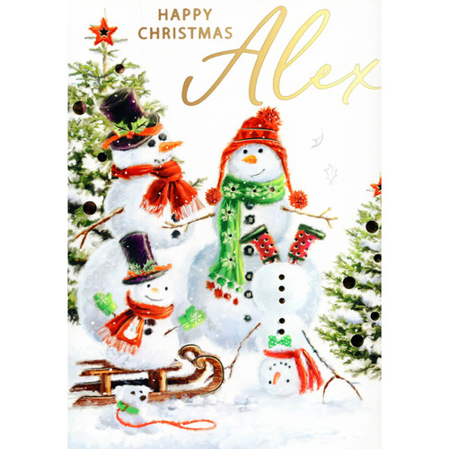 Personalised alex singing - alex,