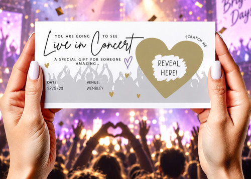 Christmas concert ticket - concert,