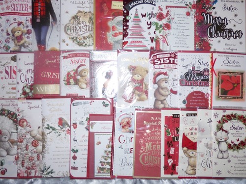 Sister christmas card - sister,