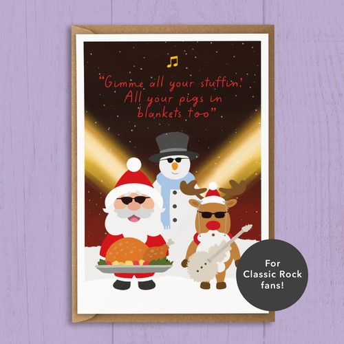 Funny christmas card for - christmas,