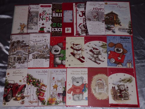 Nephew christmas card cute - nephew,