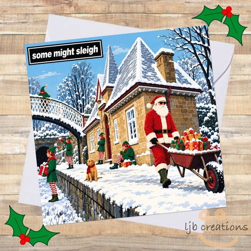 Oasis christmas card - oasis, -some