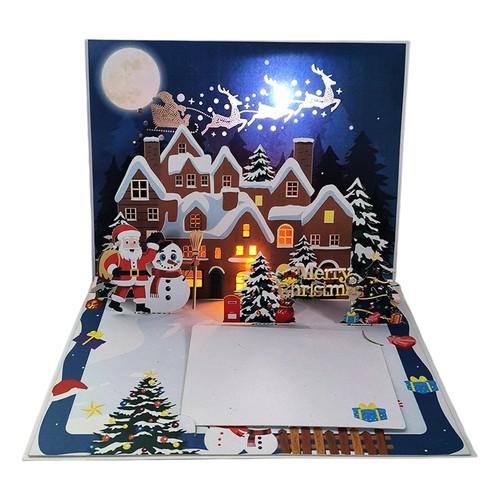 Christmas cards large - large, 3d