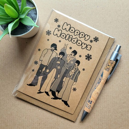 The beatles christmas card - christmas,