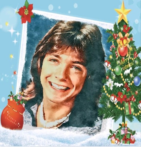 David cassidy christmas card - david,