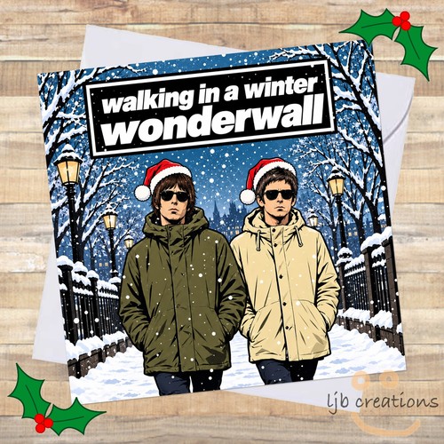 Oasis christmas card - oasis,
