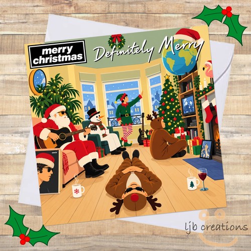 Oasis christmas card - oasis,