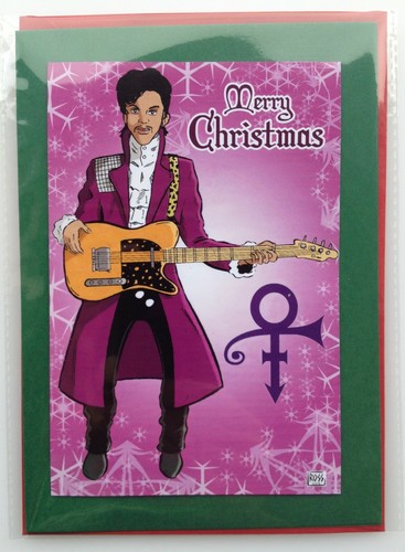 New prince christmas - card, •