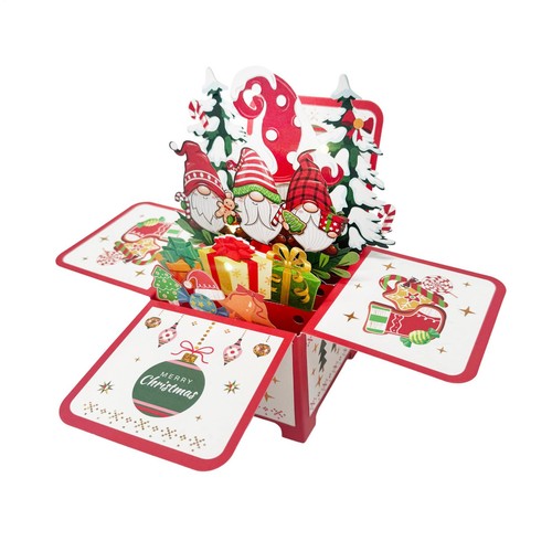 Creative pop christmas - up,