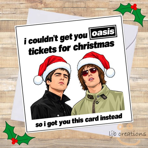 Oasis christmas card - -, no